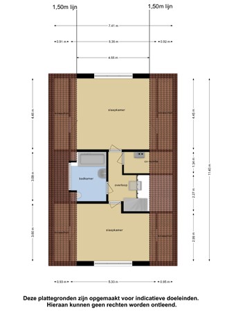 Floorplan - Hunzestraat 3, 8303 LK Emmeloord